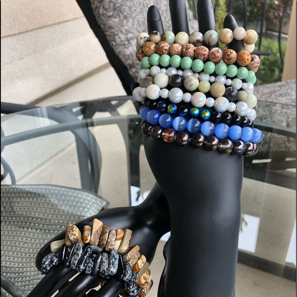 Handmade beaded bracelets - Picture 3 of 4